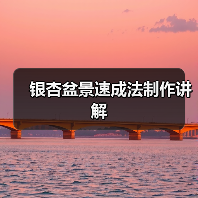 银杏盆景速成法制作讲解