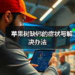 苹果树缺钙的症状与解决办法(图4) 苹果树缺钙的症状与解决办法(图4)