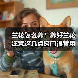 兰花怎么养?养好兰花注意这几点窍门很管用(图2) 兰花怎么养?养好兰花注意这几点窍门很管用(图2)