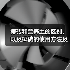 椰砖和营养土的区别,以及椰砖的使用方法及注意事项(图4) 椰砖和营养土的区别,以及椰砖的使用方法及注意事项(图4)