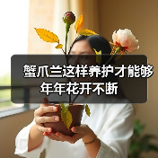 蟹爪兰这样养护才能够年年花开不断（图4）