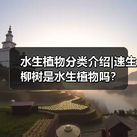 水生植物分类介绍|速生柳树是水生植物吗?(图1) 水生植物分类介绍|速生柳树是水生植物吗?(图1)