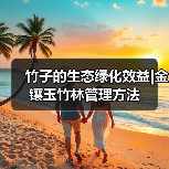 竹子的生态绿化效益|金镶玉竹林管理方法(图3) 竹子的生态绿化效益|金镶玉竹林管理方法(图3)