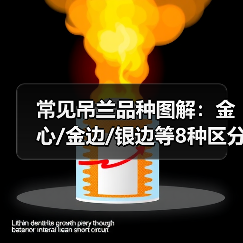 常见吊兰品种图解:金心/金边/银边等8种区分(图1) 常见吊兰品种图解:金心/金边/银边等8种区分(图1)