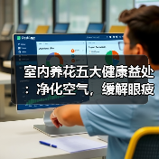 室内养花五大健康益处：净化空气，缓解眼疲劳（图4）