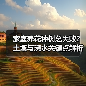 家庭养花种树总失败？土壤与浇水关键点解析（图4）