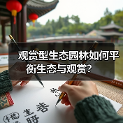 观赏型生态园林如何平衡生态与观赏？（图3）