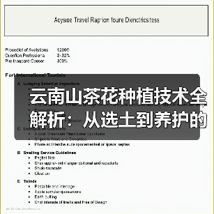 云南山茶花种植技术全解析:从选土到养护的实用指南(图1) 云南山茶花种植技术全解析:从选土到养护的实用指南(图1)