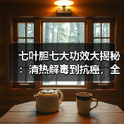 七叶胆七大功效大揭秘:清热解毒到抗癌,全解析(图2) 七叶胆七大功效大揭秘:清热解毒到抗癌,全解析(图2)