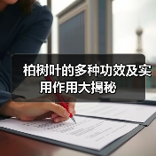 柏树叶的多种功效及实用作用大揭秘(图3) 柏树叶的多种功效及实用作用大揭秘(图3)