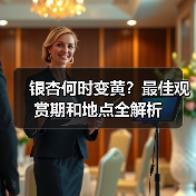 银杏何时变黄?最佳观赏期和地点全解析(图3) 银杏何时变黄?最佳观赏期和地点全解析(图3)