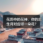 花历中的花神,你的出生月对应哪一朵花?(图3) 花历中的花神,你的出生月对应哪一朵花?(图3)