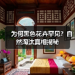 为何黑色花卉罕见?自然淘汰真相揭秘(图4) 为何黑色花卉罕见?自然淘汰真相揭秘(图4)