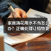 家庭浇花用水不当怎么办?正确处理让植物更健康(图4) 家庭浇花用水不当怎么办?正确处理让植物更健康(图4)