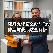 花卉秃杆怎么办?T式修剪与截顶法全解析(图1) 花卉秃杆怎么办?T式修剪与截顶法全解析(图1)